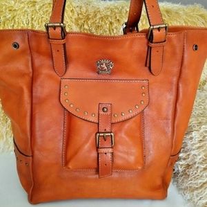 Pratesi Italian Leather Shoulder Bag